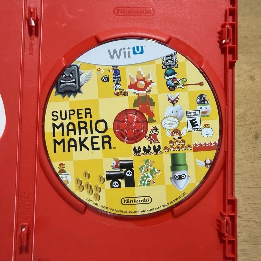 Super Mario Maker Nintendo Wii U 2015 Video Game Tested
